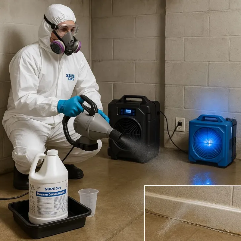 Sanitization and Odor Removal process in Spink County, SD